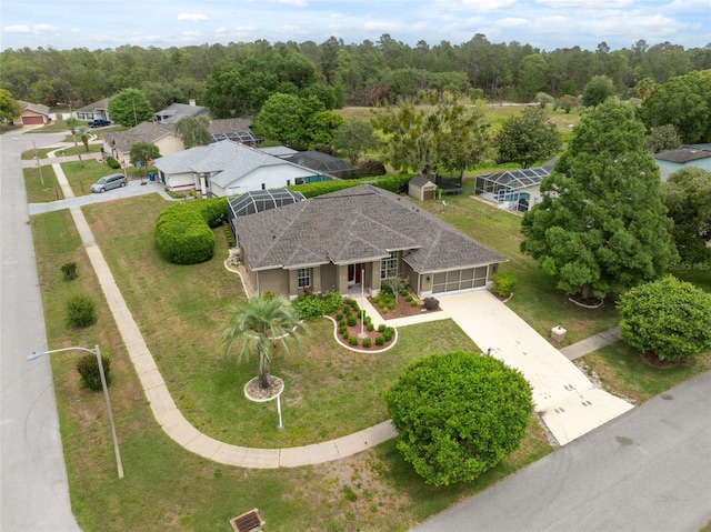 6112 Kinlock Ave, Spring Hill, FL 34608 - view from above of property