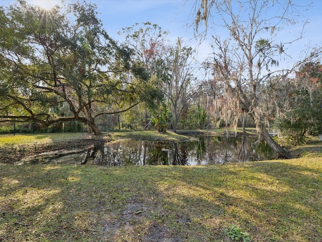 property view of water