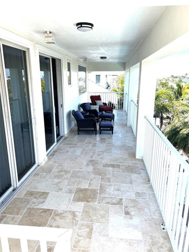 1421 Apollo Beach Blvd, Apollo Beach, FL 33572 - balcony featuring an outdoor hangout area