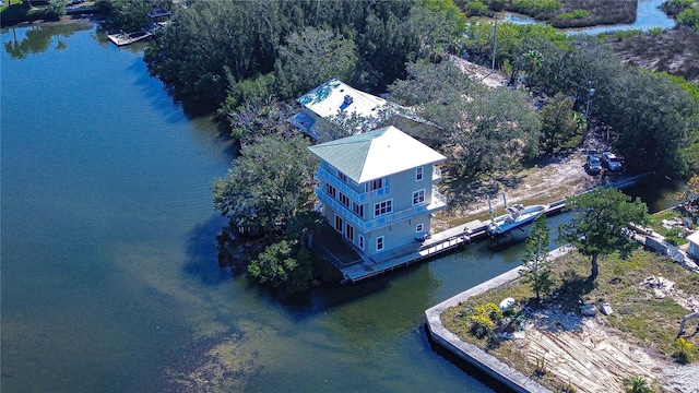 6801 Nowiki Ave, Hudson, FL 34667 - aerial view with a water view