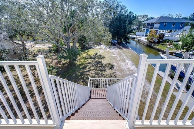 6801 Nowiki Ave, Hudson, FL 34667 - exterior space featuring a water view