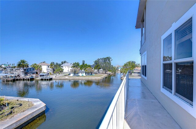 6801 Nowiki Ave, Hudson, FL 34667 - view of water feature with a residential view