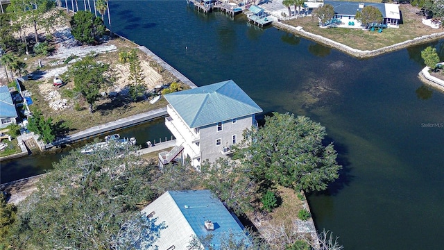 6801 Nowiki Ave, Hudson, FL 34667 - aerial view with a water view