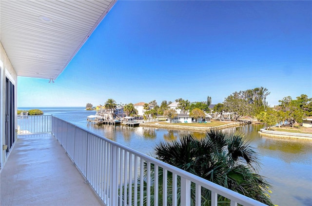 6801 Nowiki Ave, Hudson, FL 34667 - balcony with a water view