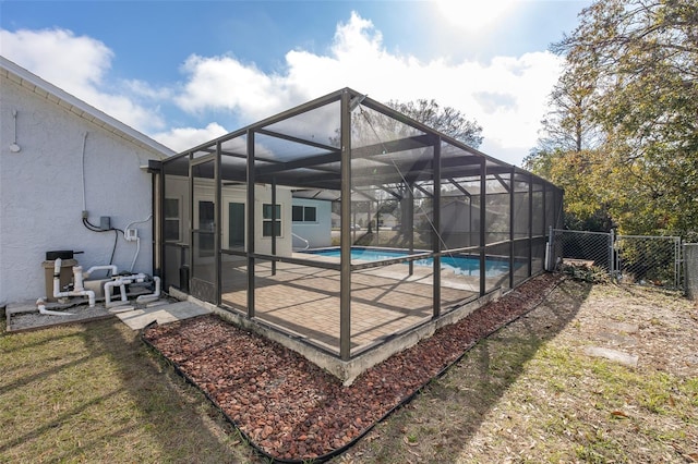 exterior space with a patio