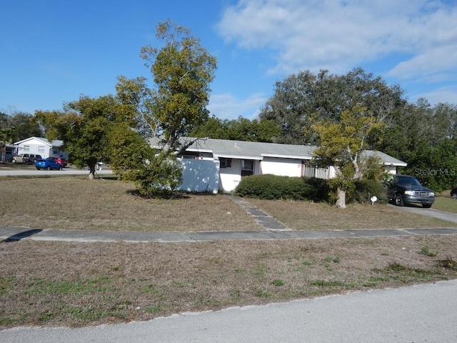 view of ranch-style home