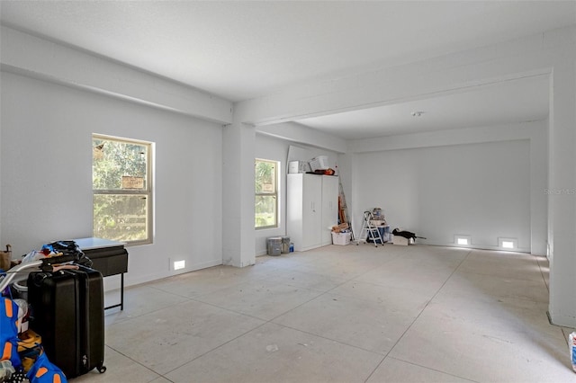 unfurnished room with a wealth of natural light