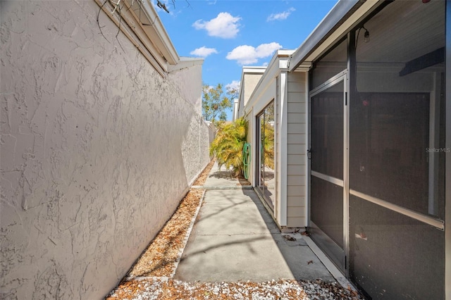 view of property exterior