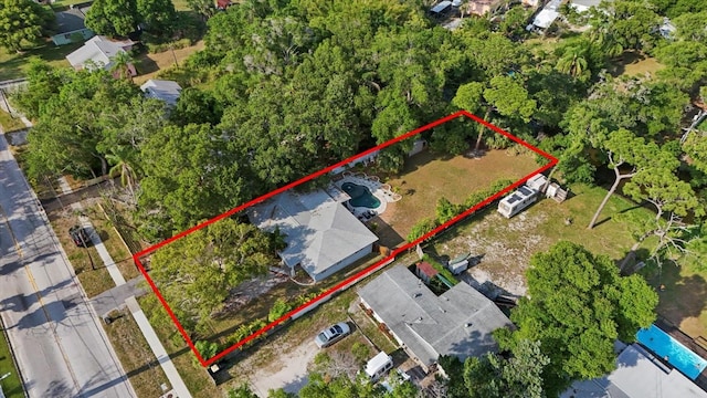 1101 N Betty Ln, Clearwater, FL 33755 - view of property location with property boundaries highlighted