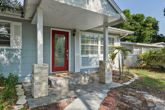 1101 N Betty Ln, Clearwater, FL 33755 - entrance to property with covered porch
