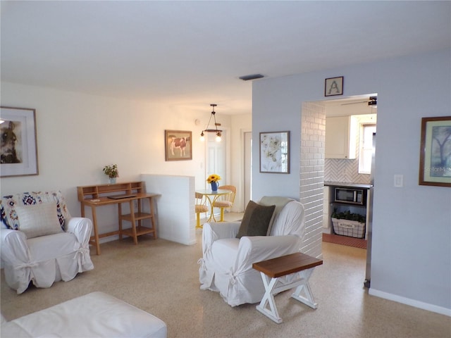 view of living room