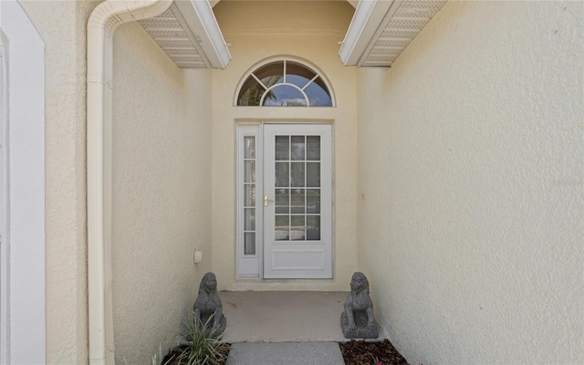 view of entrance to property