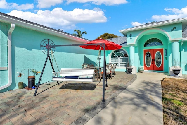 view of patio