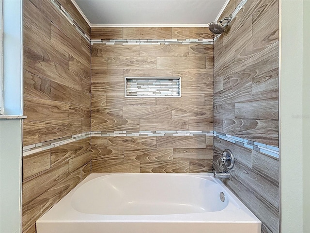 full bath with bathtub / shower combination