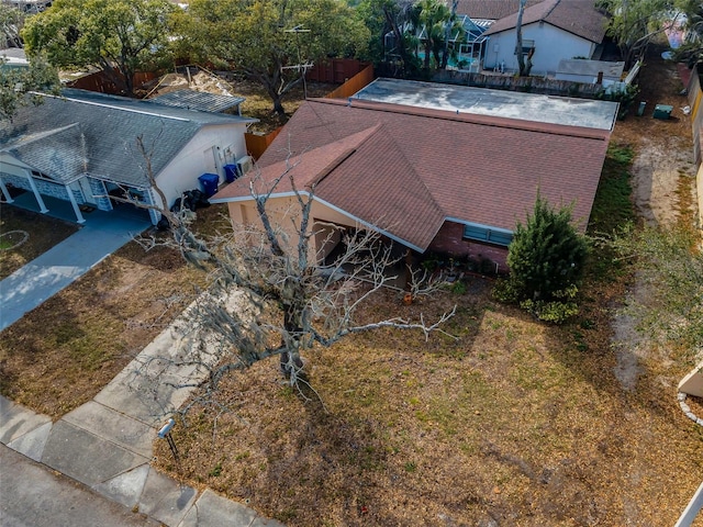 aerial view