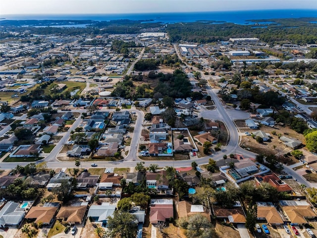 bird's eye view featuring a residential view