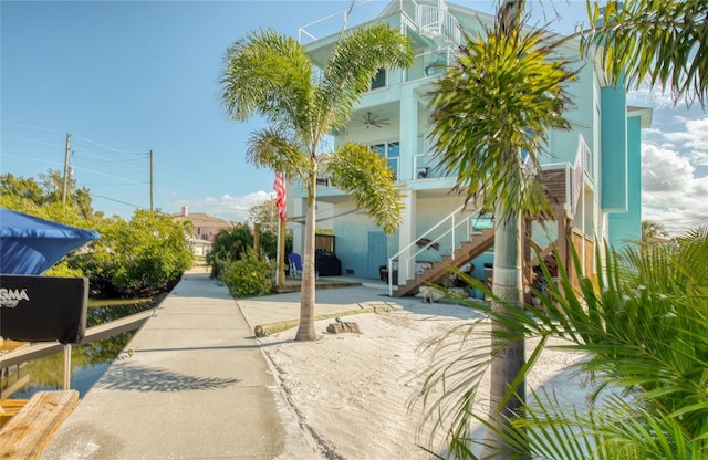 6613 Josie Ln, Hudson, FL 34667 - view of street featuring stairs