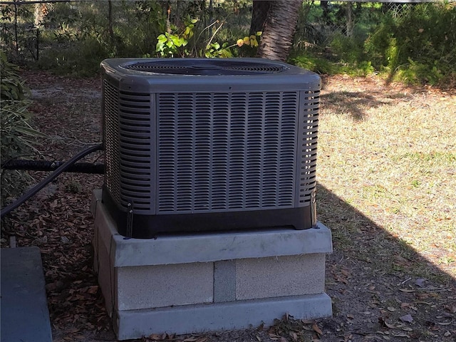 details featuring central AC unit