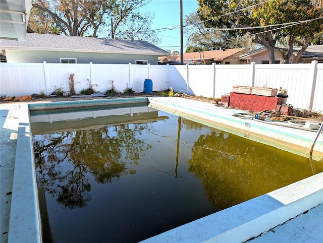 view of pool