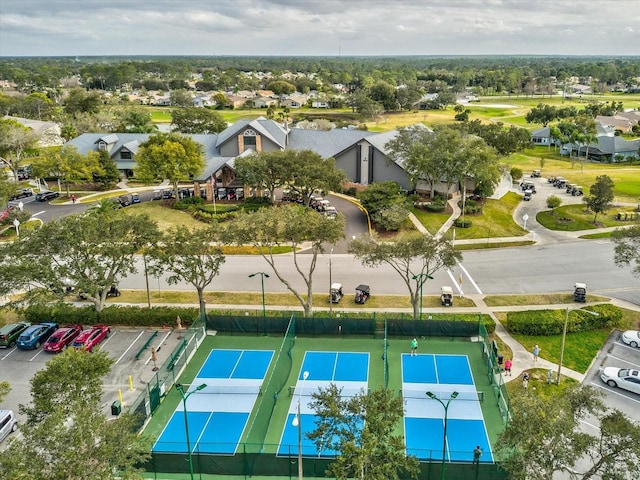 birds eye view of property featuring a residential view