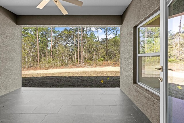 11345 Thrasher Ave, Weeki Wachee, FL 34614 - view of unfurnished sunroom