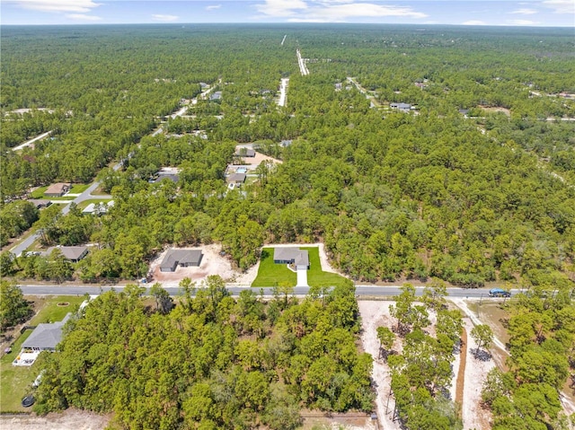 11345 Thrasher Ave, Weeki Wachee, FL 34614 - view of property location with a heavily wooded area