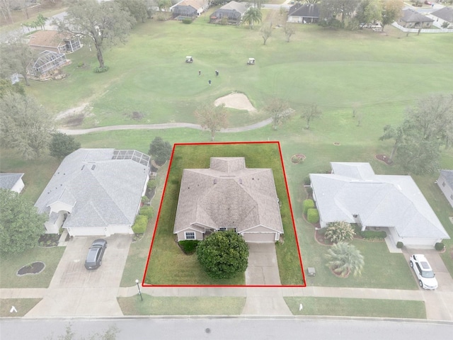 birds eye view of property featuring a residential view