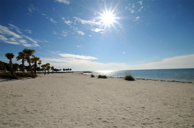 water view with a beach view