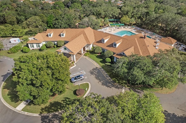 drone / aerial view