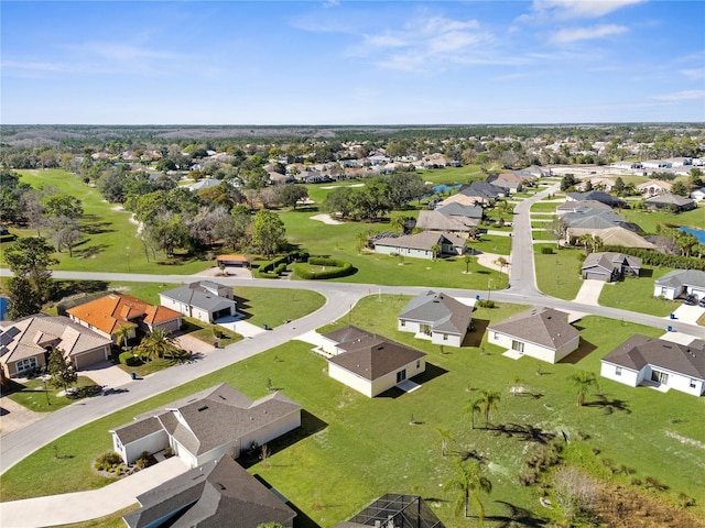 bird's eye view featuring a residential view