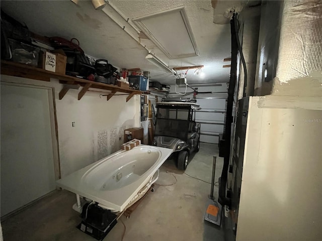 6228 Lonnie Lee Ln, Hudson, FL 34667 - basement featuring a garage