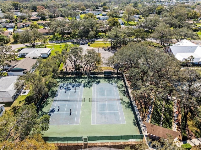 birds eye view of property featuring a residential view