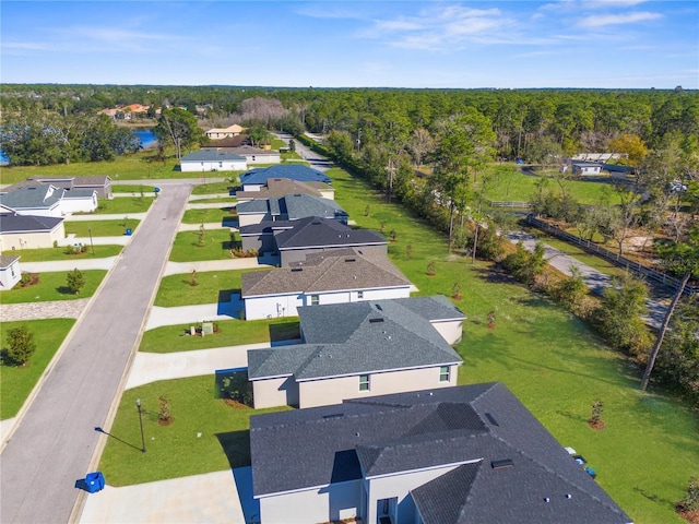 birds eye view of property featuring a residential view