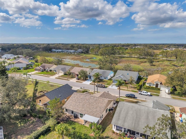 bird's eye view featuring a residential view