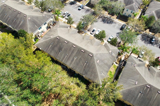 drone / aerial view featuring a residential view