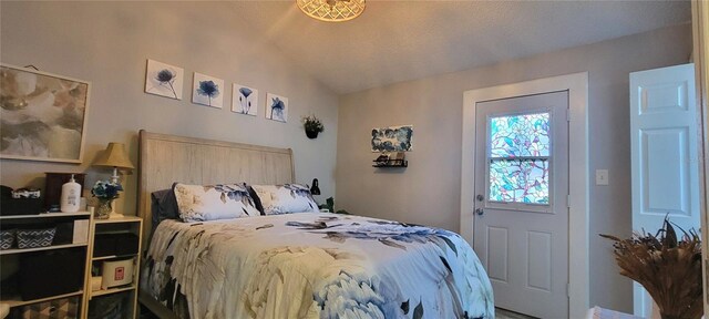 6825 Main St, New Port Richey, FL 34653 - bedroom with lofted ceiling