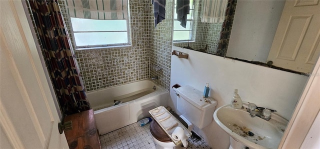 11617 Duda Rd, Hudson, FL 34667 - full bath with a sink and shower / bath combo
