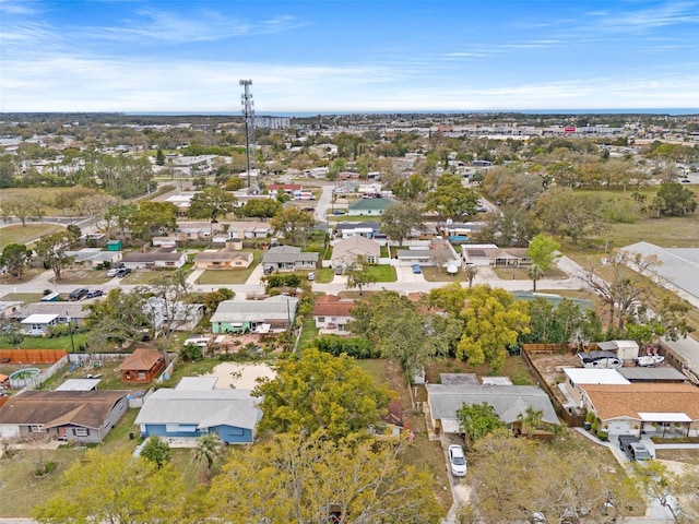 birds eye view of property featuring a residential view