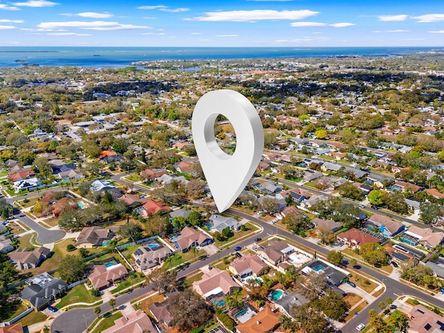 birds eye view of property featuring a residential view