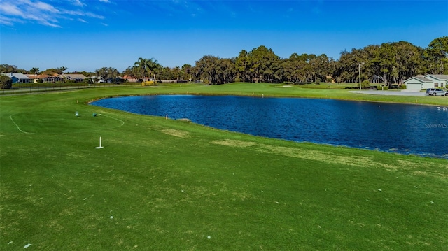 property view of water