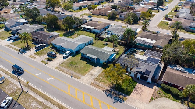 drone / aerial view featuring a residential view