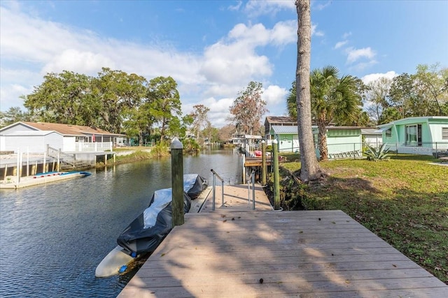 6183 Waverly Rd, Weeki Wachee, FL 34607 - dock featuring a water view
