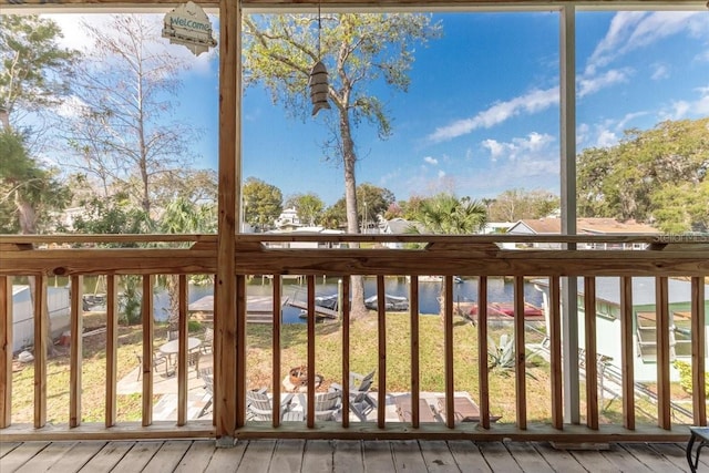6183 Waverly Rd, Weeki Wachee, FL 34607 - view of wooden deck