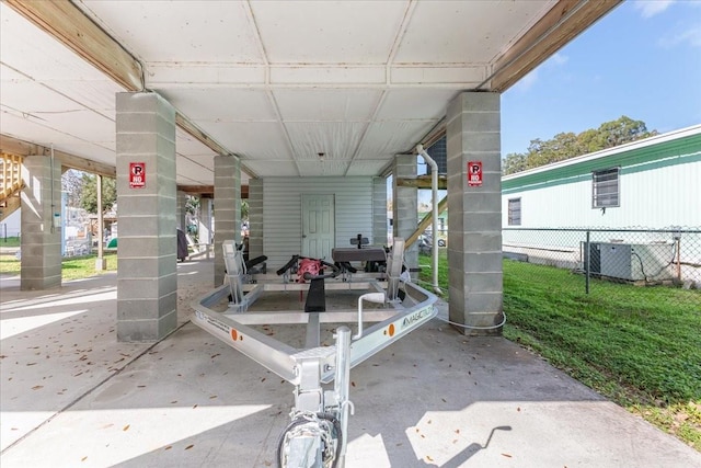 6183 Waverly Rd, Weeki Wachee, FL 34607 - view of patio / terrace featuring cooling unit