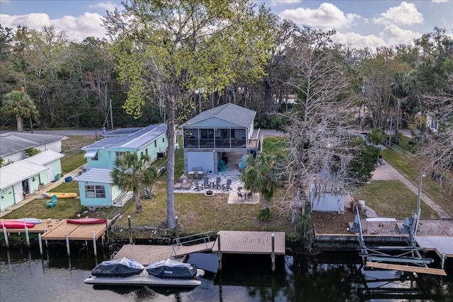 6183 Waverly Rd, Weeki Wachee, FL 34607 - view of subject property featuring a large body of water