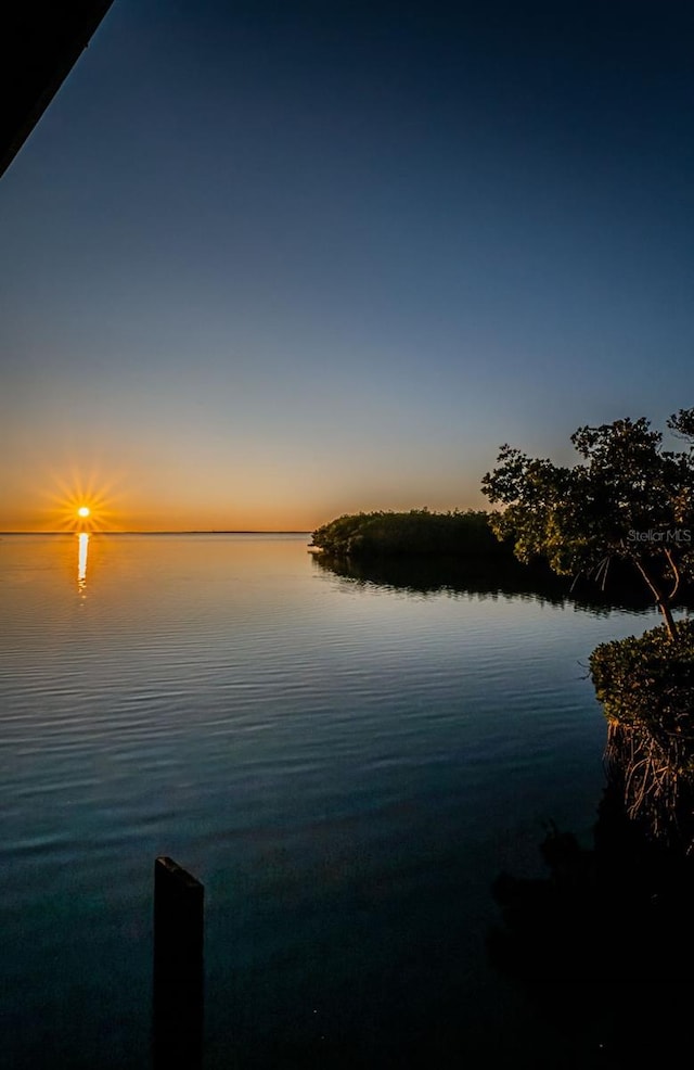 property view of water