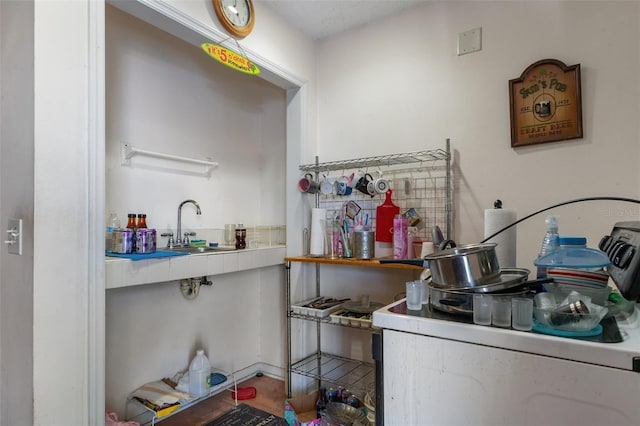 kitchen with a sink