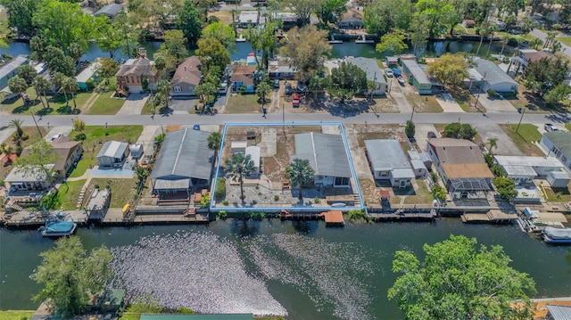 6448 W Richard Dr, Weeki Wachee, FL 34607 - drone / aerial view with a water view and a residential view