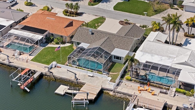 5000 Galleon Ct, New Port Richey, FL 34652 - bird's eye view of a large body of water