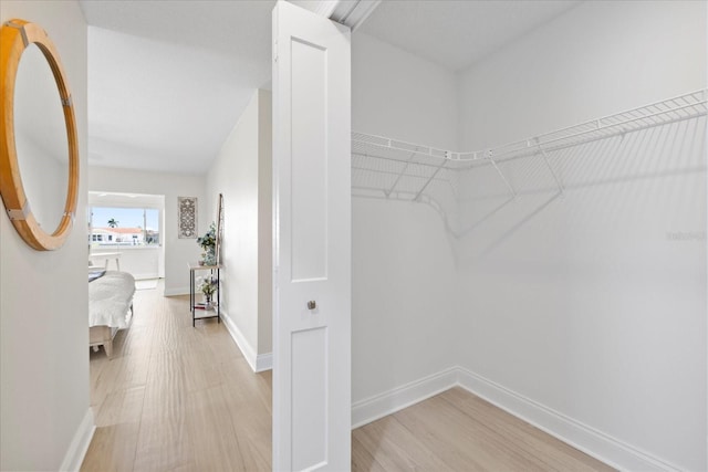 5000 Galleon Ct, New Port Richey, FL 34652 - spacious closet with light wood finished floors